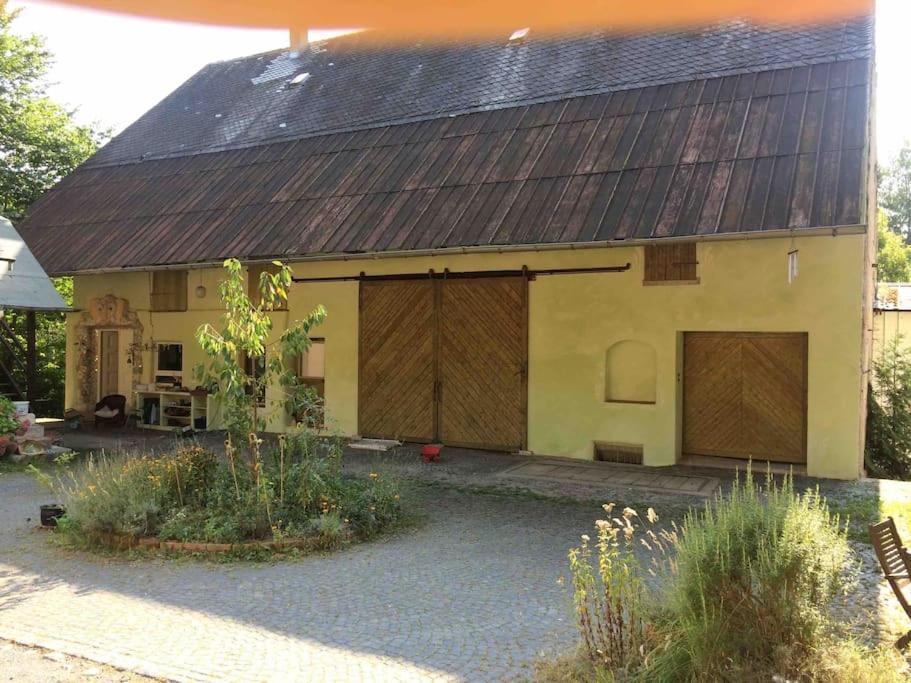 Kleine Kunstremise Mit Holzofen Burg Freienfels Appartement Weinbach Buitenkant foto
