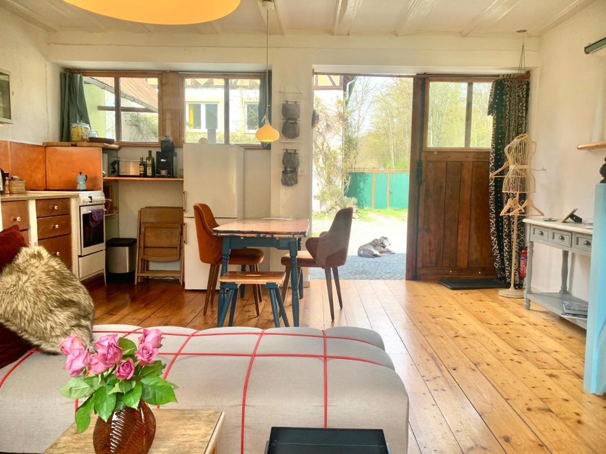 Kleine Kunstremise Mit Holzofen Burg Freienfels Appartement Weinbach Buitenkant foto