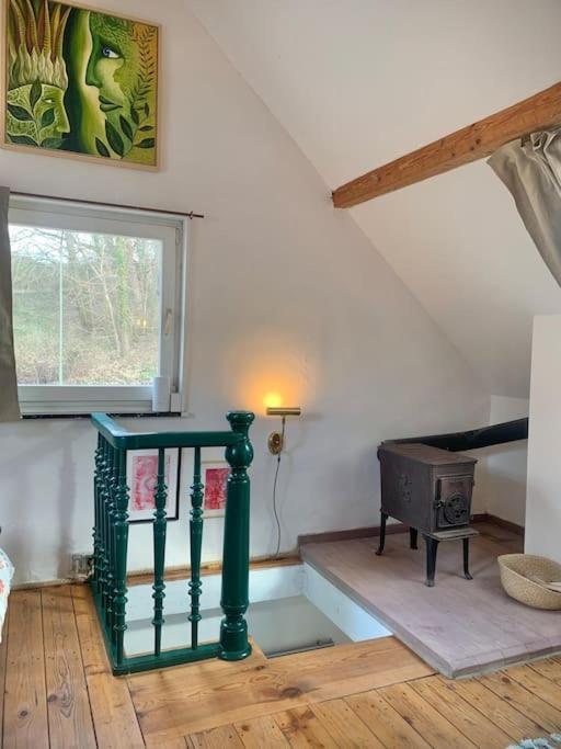 Kleine Kunstremise Mit Holzofen Burg Freienfels Appartement Weinbach Buitenkant foto