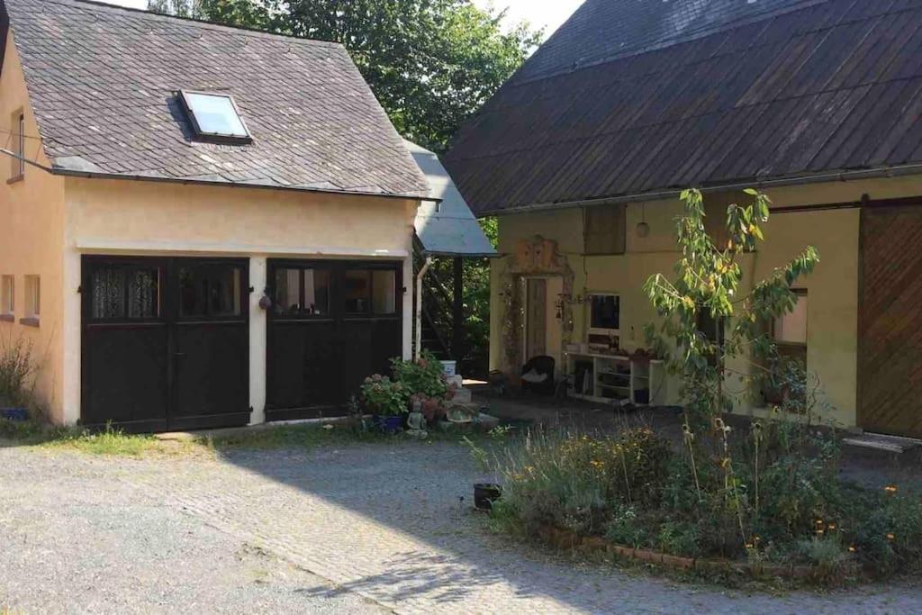 Kleine Kunstremise Mit Holzofen Burg Freienfels Appartement Weinbach Buitenkant foto