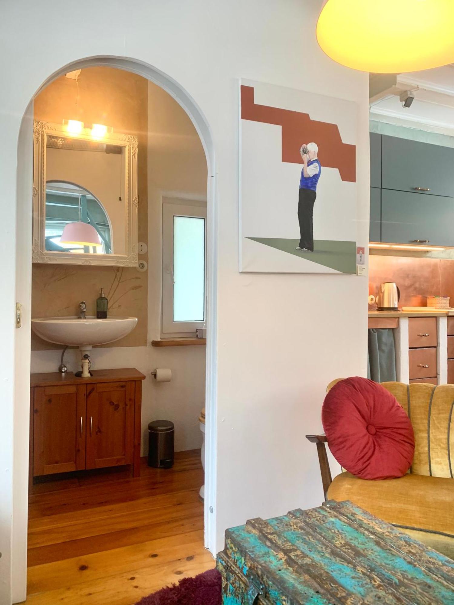 Kleine Kunstremise Mit Holzofen Burg Freienfels Appartement Weinbach Buitenkant foto