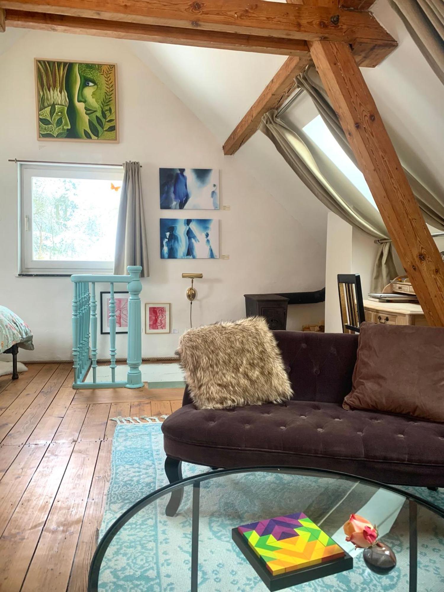 Kleine Kunstremise Mit Holzofen Burg Freienfels Appartement Weinbach Buitenkant foto